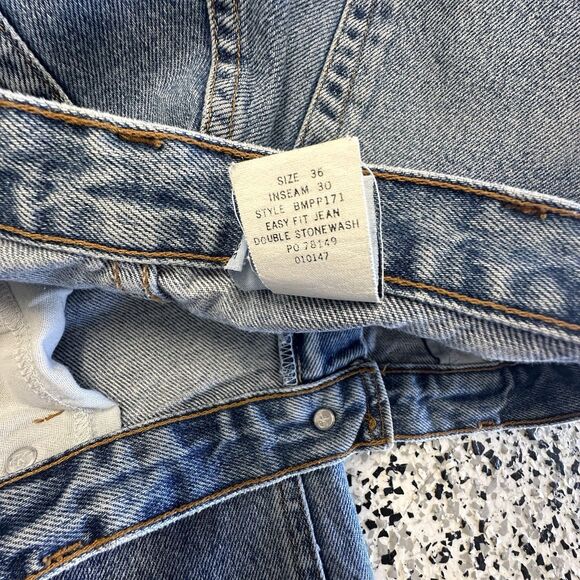 Vintage Calvin Klein Jeans Mens 36x30 Double Stonewash Made In USA 90's BMPP171 - Picture 10 of 12